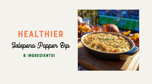 Healthier Jalapeño Popper Dip (with Penny Panko Crunch!)