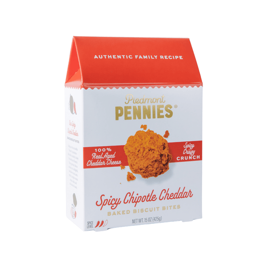 Spicy Chipotle Piedmont Pennies – Spicy, Savory, Bold - Piedmont Pennies