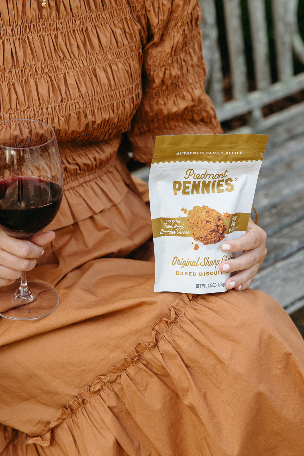 Original Sharp Cheddar Piedmont Pennies – Cheesy, Buttery, Classic