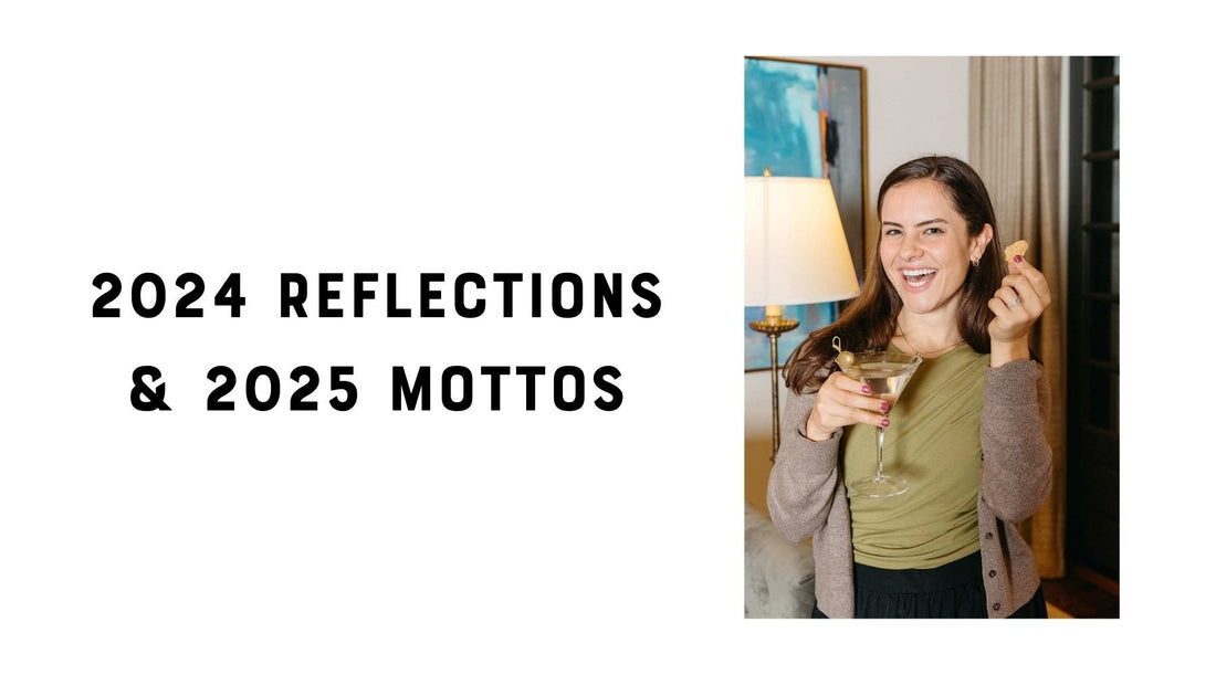 Becca's 2024 Reflections & 2025 Mottos - Piedmont Pennies