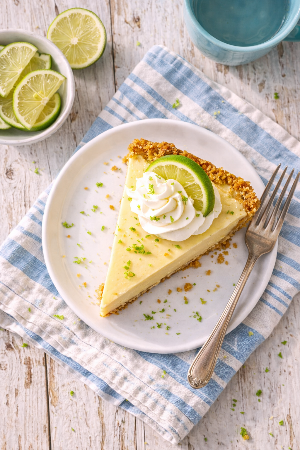 Classic Key Lime Pie Recipe with Graham Cracker Crust