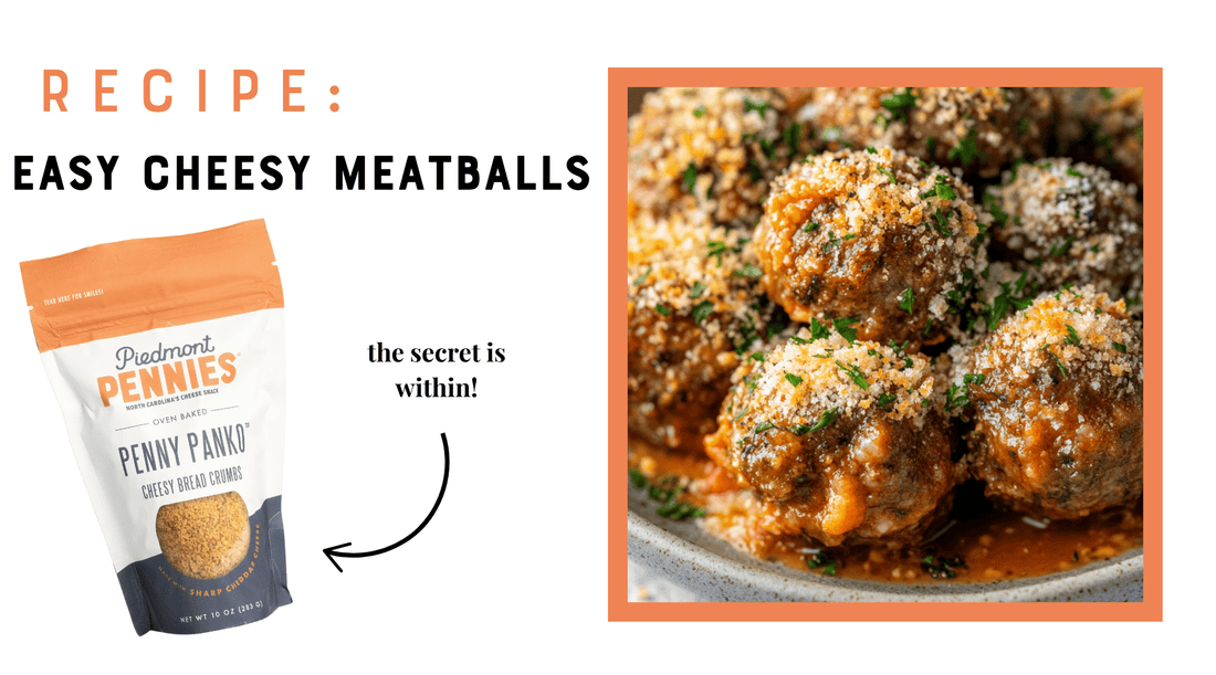 Easy Penny Panko Meatballs - Piedmont Pennies