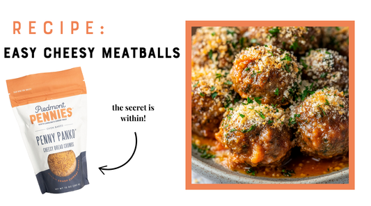 Easy Penny Panko Meatballs