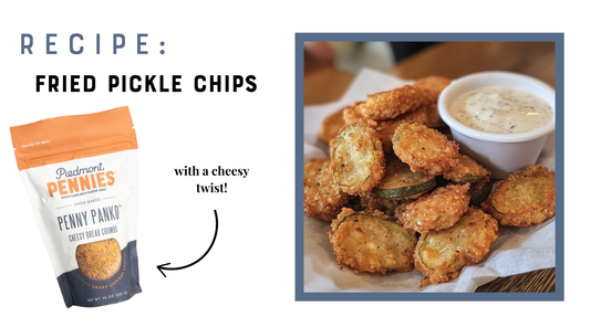 Southern Fried Pickle Chips with Penny Panko