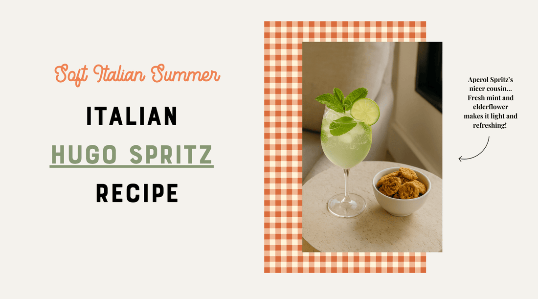 Simple Italian Hugo Spritz Recipe - Piedmont Pennies