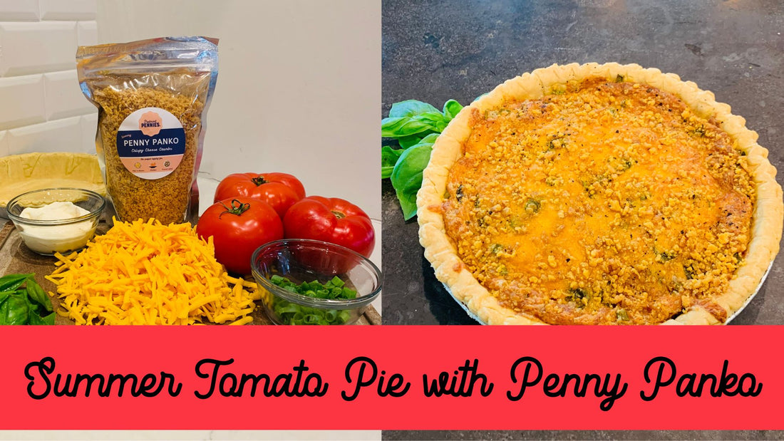 Panko-Topped Summer Tomato Pie