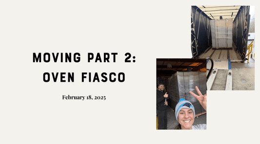 Moving Part 2: The Oven Fiasco - Piedmont Pennies