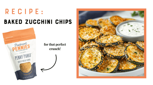 Crispy Baked Zucchini Chips - Piedmont Pennies