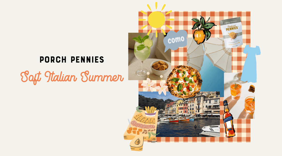Porch Pennies: Soft Italian Summer + A moment for Parmesan - Piedmont Pennies