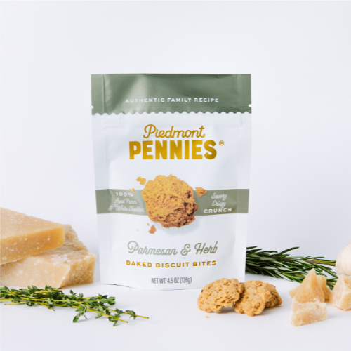 Parmesan & Herb Piedmont Pennies New Flavor