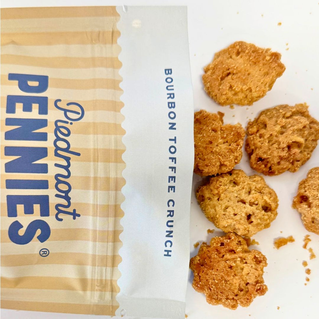 Bourbon Brown Sugar Piedmont Pennies – Sweet Crispy Crunch