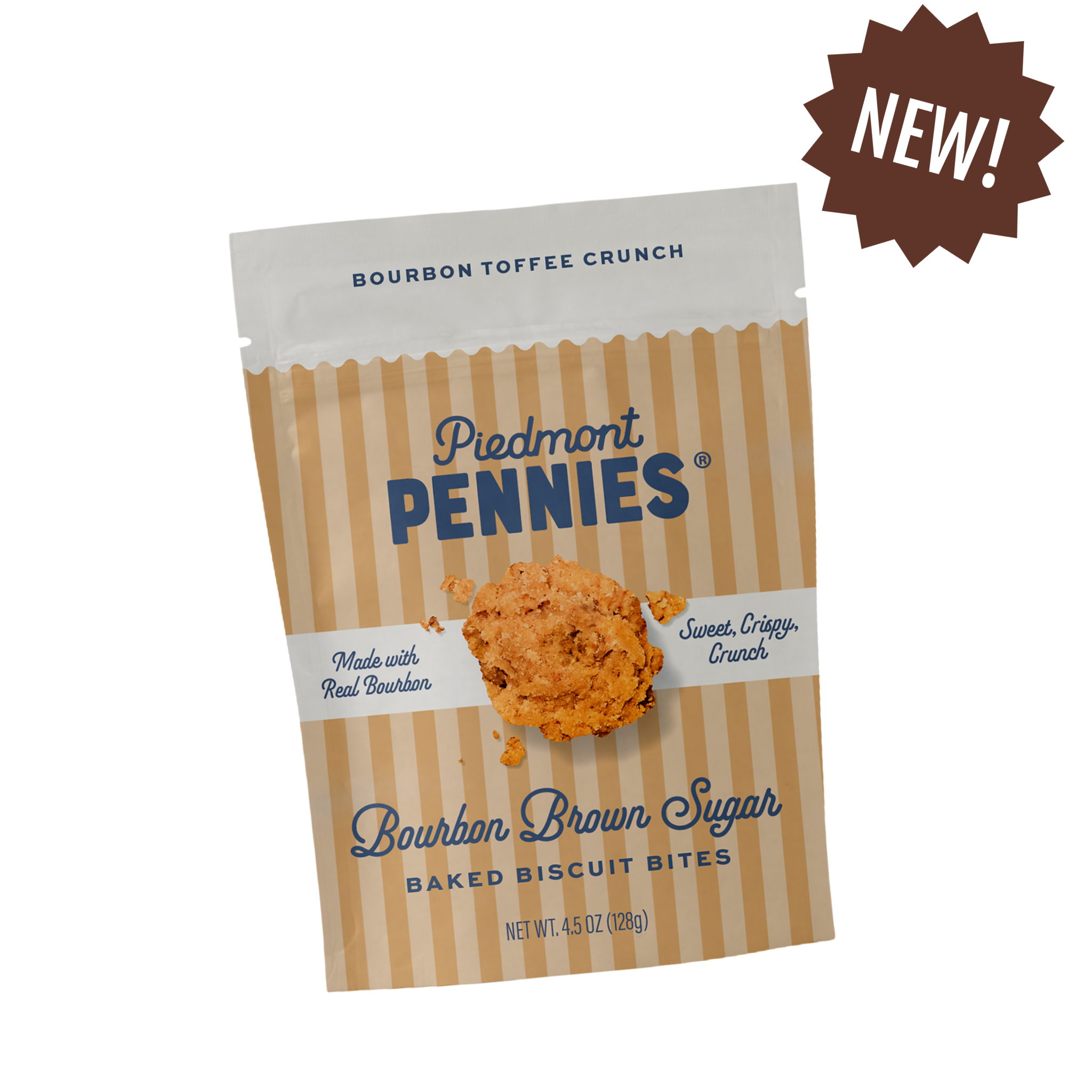 Ships 9/15 - Bourbon Brown Sugar Piedmont Pennies – Sweet Crispy Crunch