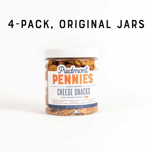 4-pack Penny Bank - 9.6 oz each