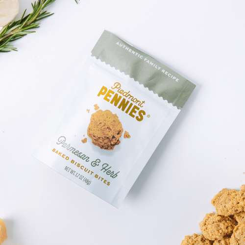 Case - Small Pouch, Parmesan & Herb (25) - Piedmont Pennies