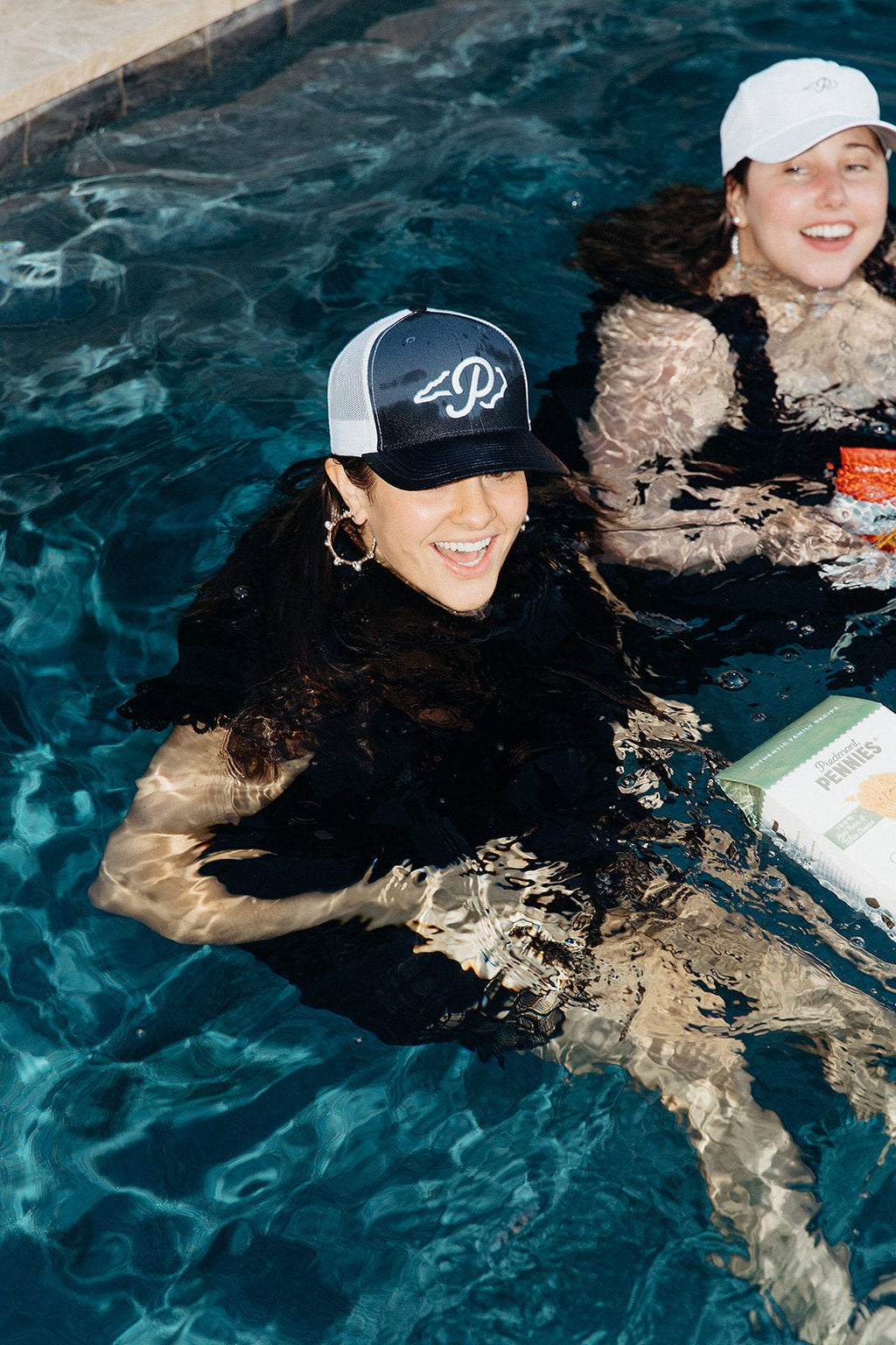 Navy Trucker Hat - Piedmont Pennies