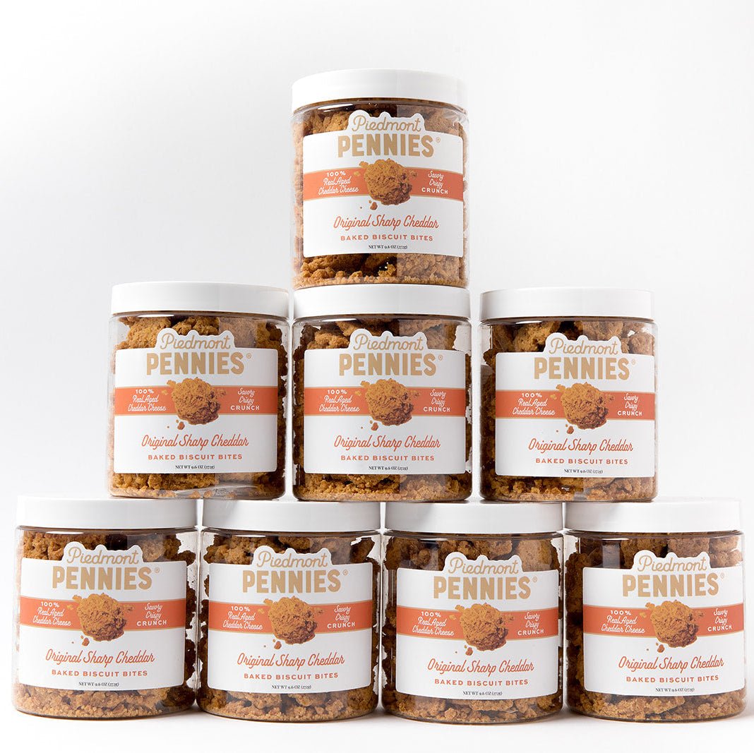 Penny Bank Jars (8 count) - Piedmont Pennies