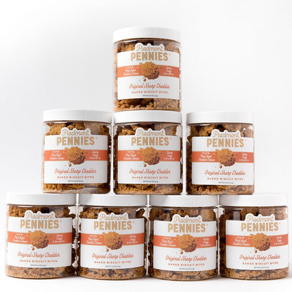 Penny Bank Jars (8 count) - Piedmont Pennies