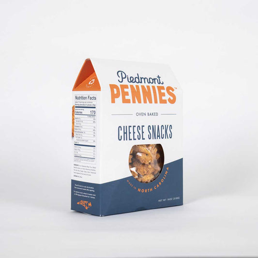 Piedmont Pennies- Party Penny - 18 oz- Delicious Cheese Straw