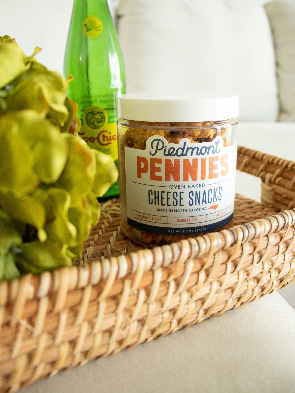 Piedmont Pennies- Penny Bank - 9.6 oz-Piedmont Pennies- Delicious Cheese Straw