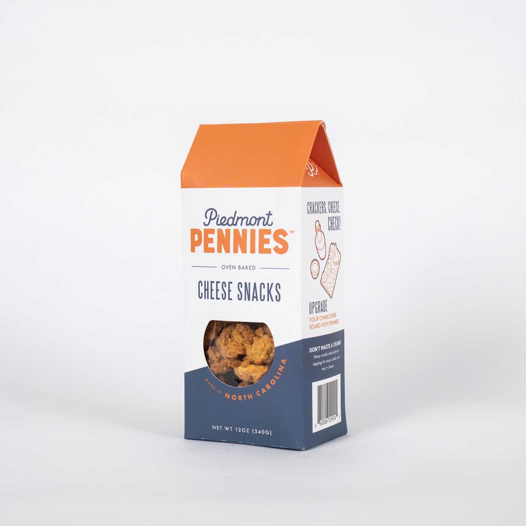 Piedmont Pennies- Penny Package - 12 oz- Delicious Cheese Straw