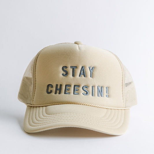 Beige Trucker Hat