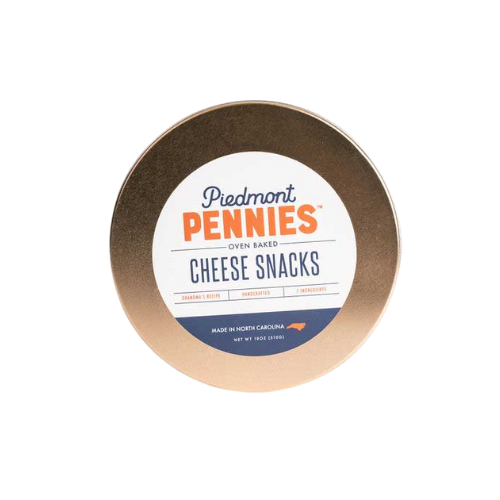 Original Sharp Cheddar Piedmont Pennies – Cheesy, Buttery, Classic
