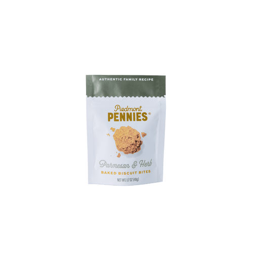 Parmesan & Herb Piedmont Pennies – Savory, Cheesy, Elegant - Piedmont Pennies