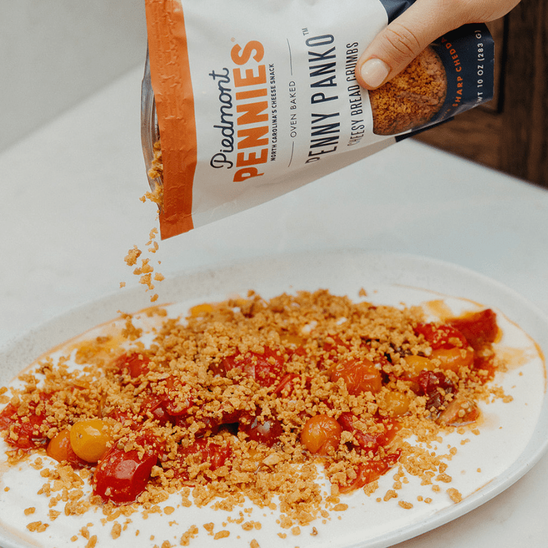 Penny Panko – Cheesy, Crispy, and Buttery Savory Breadcrumbs - 10 oz - Piedmont Pennies