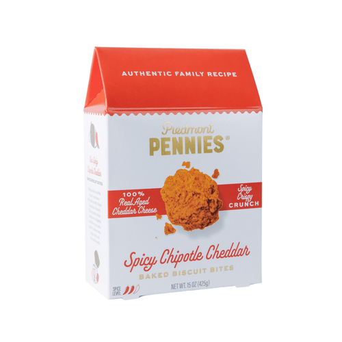 Spicy Chipotle Piedmont Pennies – Spicy, Savory, Bold - Piedmont Pennies