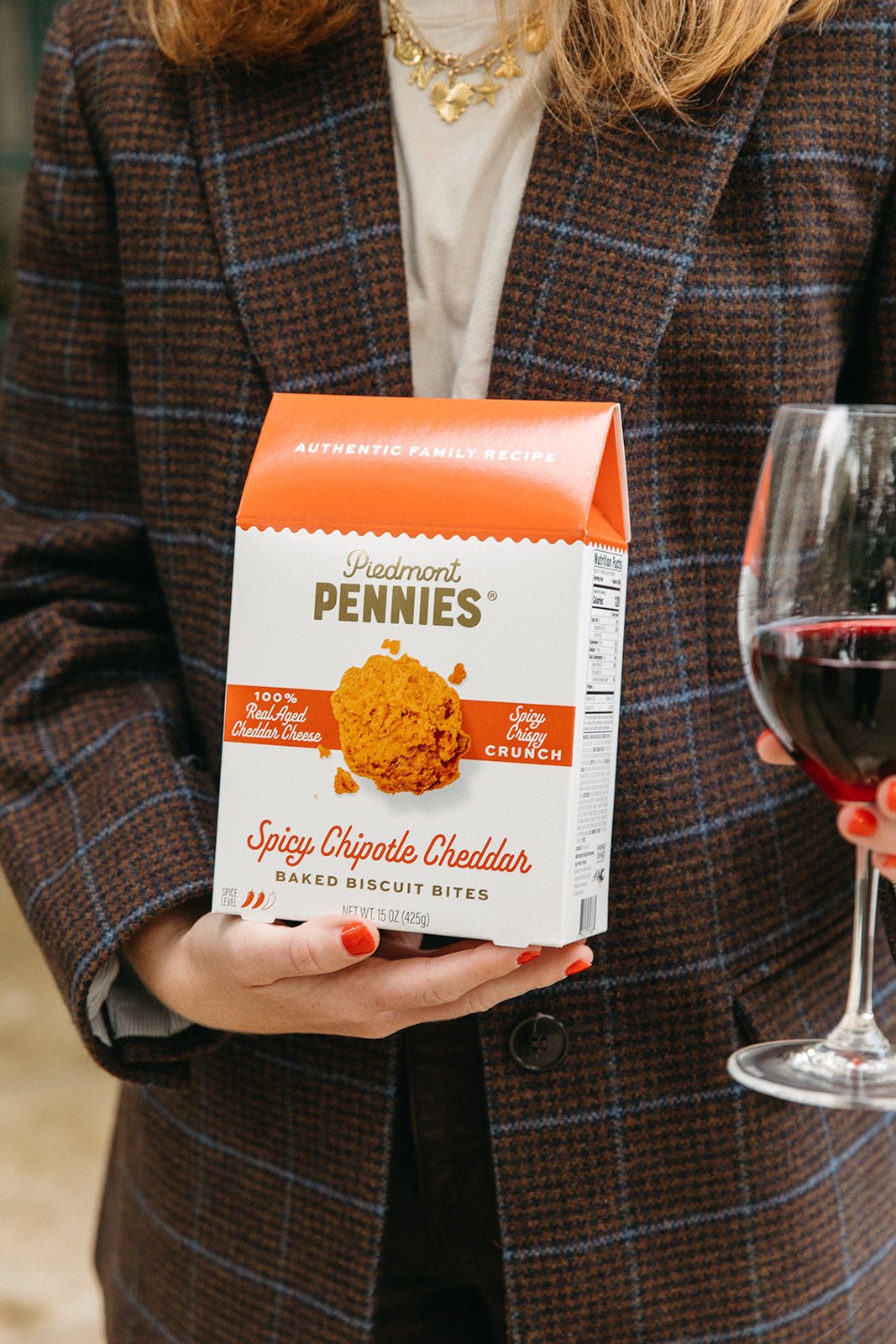Case - Large Carton, Spicy Chipotle Cheddar (6) - Piedmont Pennies